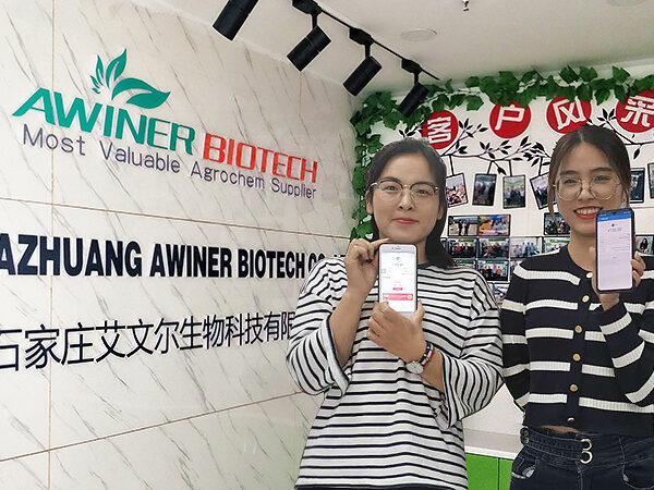 Awiner Biotech launches live streaming platform to promote new pesticides.